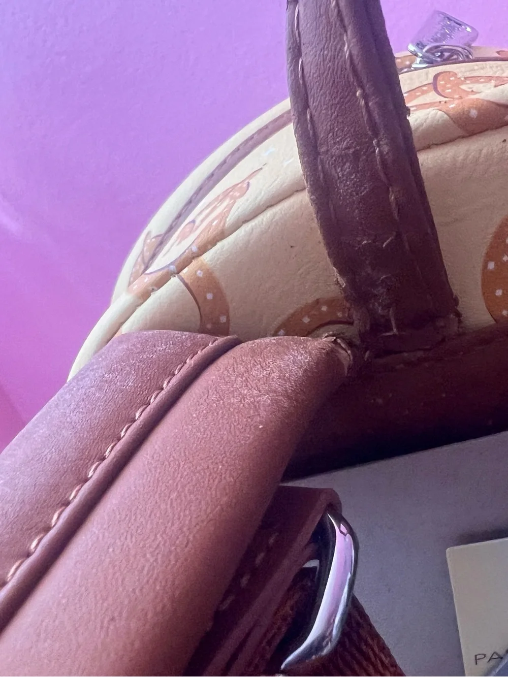 🥨 Loungefly Disney Pretzel Mini Backpack  Read Description